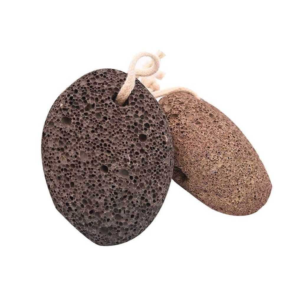 Natural Exfoliator Foot Stone Dead Skin Remover Pumice Stone Feet Care Foot SPA Natural Volcano Pedicure Tool Foot Massager Stone