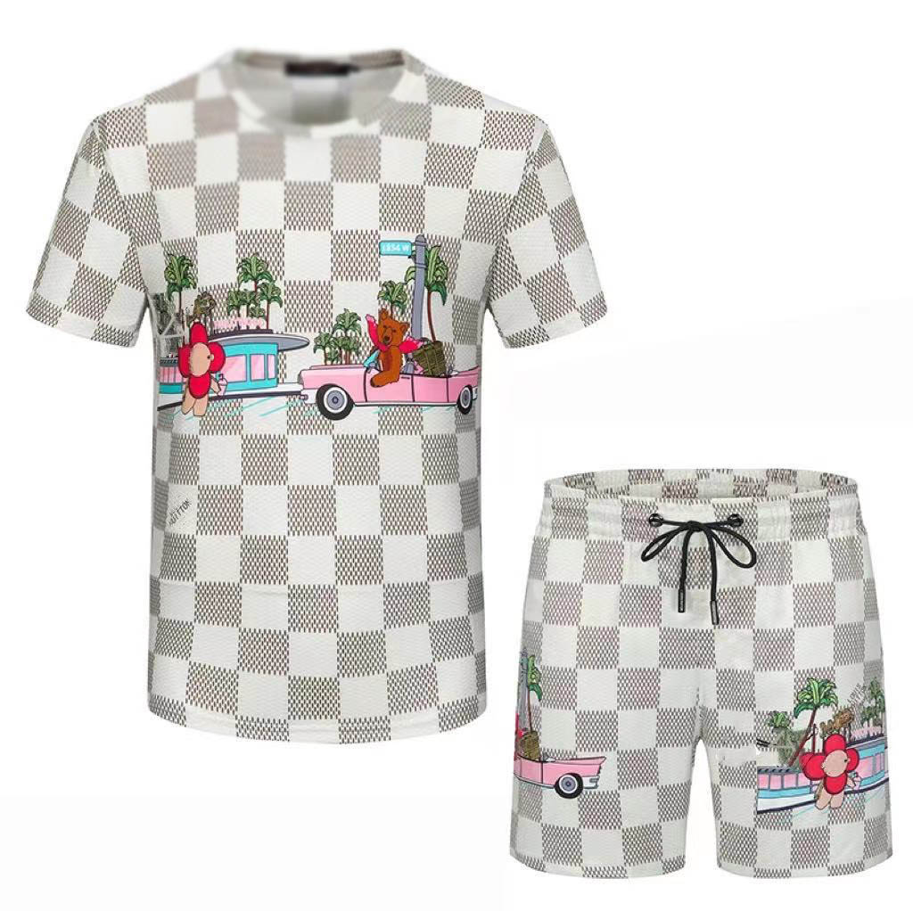 2022 Men's designer Jogging Tracksuits fashion sportswear suit men luxury clothes summer running wear T-shirt short-sleeved sports two-piece, Customize
2022 Men's designer Jogging Tracksuits fashion sportswear suit men luxury clothes summer running wear T-shirt short-sleeved sports two-piece, Customize