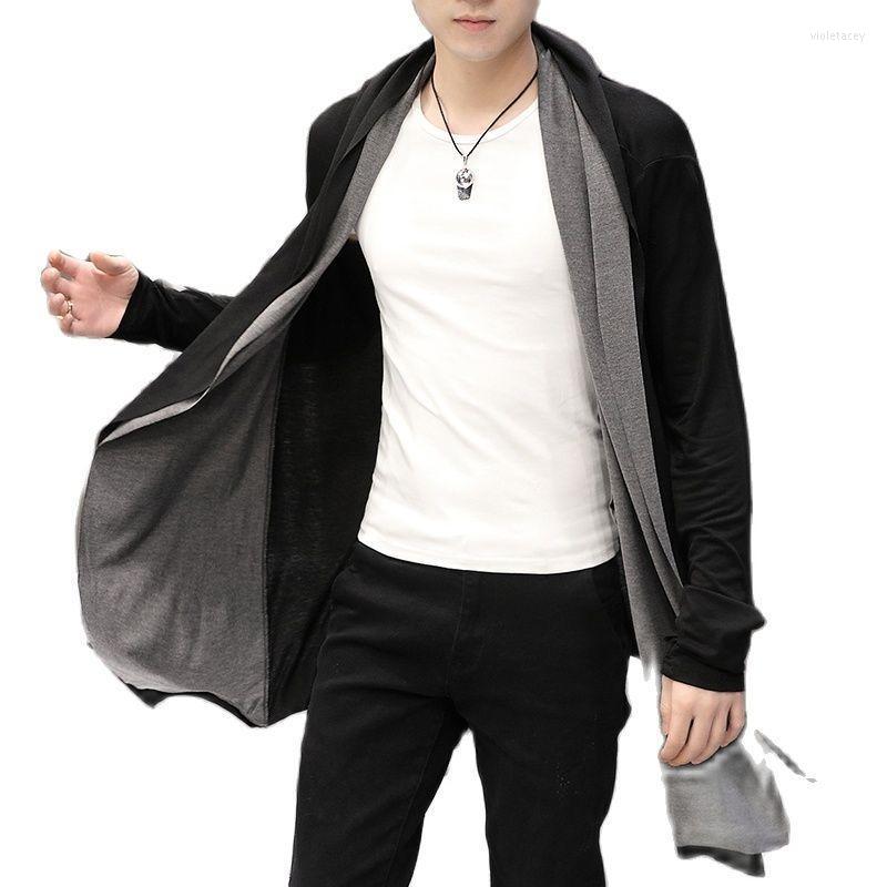 Men's Trench Coats Mens Robe Hooded Cloak Winter Fashion Loose Pocket Warmer Coat Long Sleeve Casual Comfy Warm Outwear Viol22, Black
Men's Trench Coats Mens Robe Hooded Cloak Winter Fashion Loose Pocket Warmer Coat Long Sleeve Casual Comfy Warm Outwear Viol22, Black