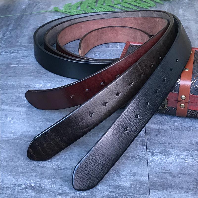 Belts Super Thick TOP Quality Luxury Leather Belt Men Without Buckle Male Jeans Strap Ceinture Homme Riem 105-125CM SP01, Black
Belts Super Thick TOP Quality Luxury Leather Belt Men Without Buckle Male Jeans Strap Ceinture Homme Riem 105-125CM SP01, Black