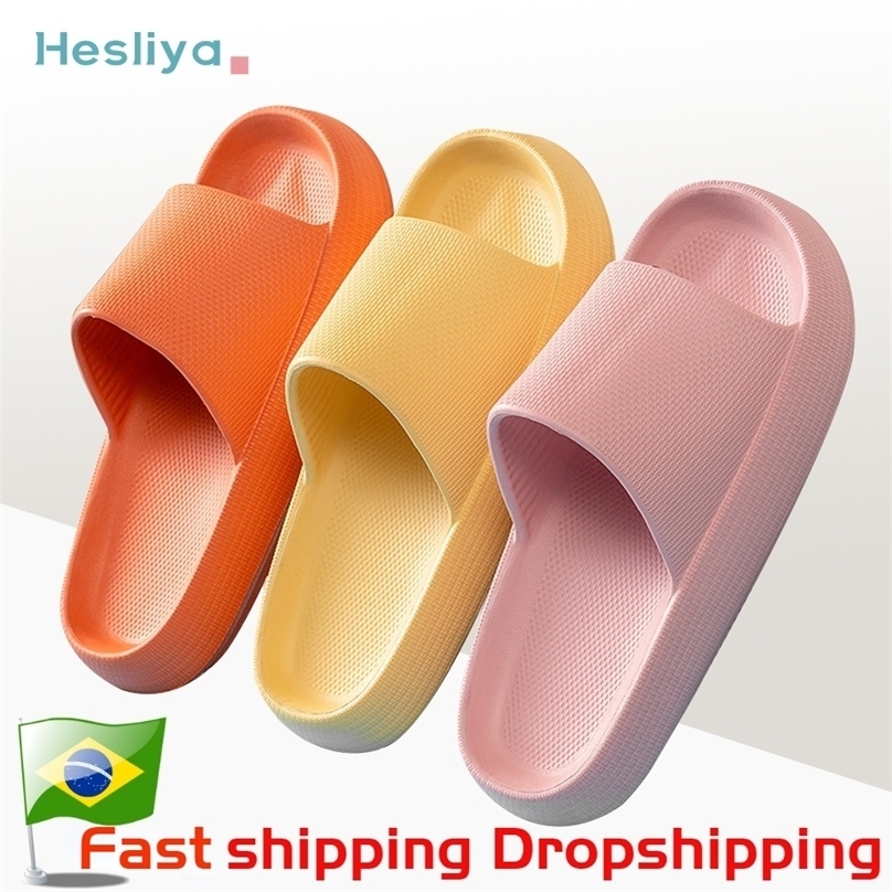 Summer Shoes Women Thick Platform Slippers Cloud Slippers Nonslip Bathroom Shoes Home Mute Flat Slides EVA Soft Couples Sandals 220523, White-thick bottom
Summer Shoes Women Thick Platform Slippers Cloud Slippers Nonslip Bathroom Shoes Home Mute Flat Slides EVA Soft Couples Sandals 220523, White-thick bottom