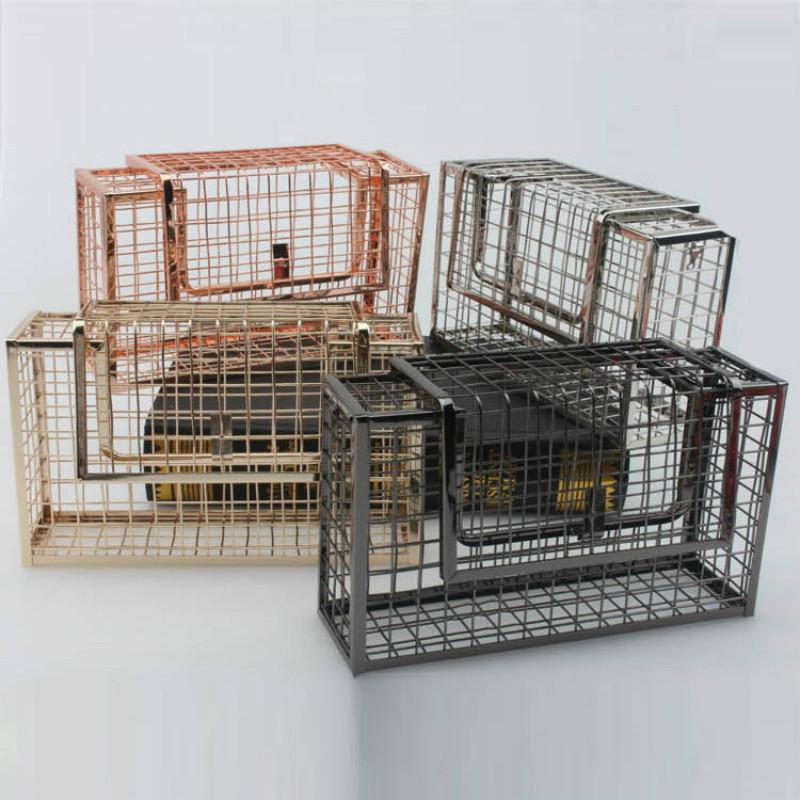 Evening Bags Latest Fashion Designer Personality Hollow Metal Cages Party Clutch Bag Shoulder Ladies Handbag Messenger PurseEvening, Silver
Evening Bags Latest Fashion Designer Personality Hollow Metal Cages Party Clutch Bag Shoulder Ladies Handbag Messenger PurseEvening, Silver