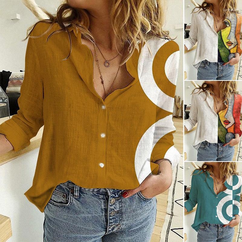 Women's Blouses & Shirts Spring Autumn Elegant Print Women Vintage Loose Casual Femme Long Sleeve Office Lady Tops Fashion StreetwearWomen's, Qmc7915
Women's Blouses & Shirts Spring Autumn Elegant Print Women Vintage Loose Casual Femme Long Sleeve Office Lady Tops Fashion StreetwearWomen's, Qmc7915