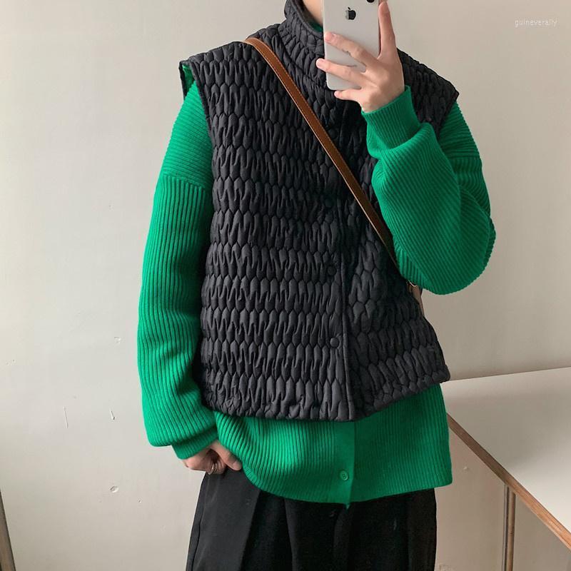 Men's Vests Winter Thick Vest Men Warmth Fashion Casual Cotton Black Korean Loose Sleeveless Jacket Mens Outwear Jackets -2XL Guin22
Men's Vests Winter Thick Vest Men Warmth Fashion Casual Cotton Black Korean Loose Sleeveless Jacket Mens Outwear Jackets -2XL Guin22