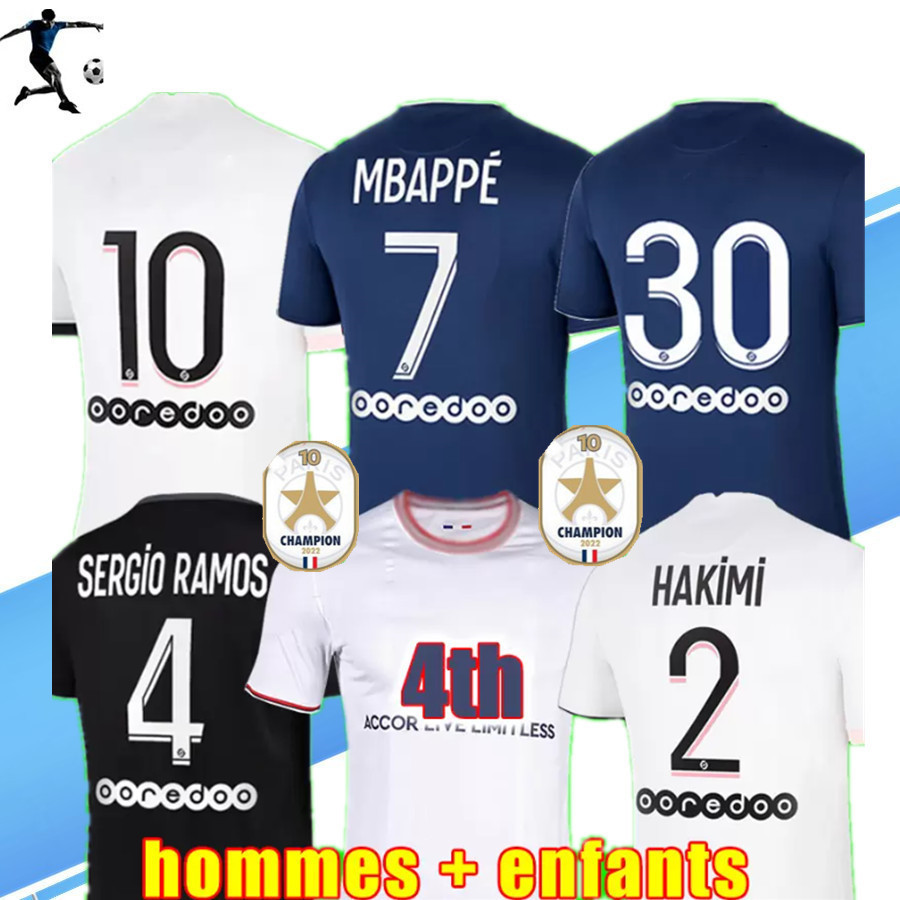 maillot de foot 21 22 23 pSGs soccer jerseys special Champions 10th Title Featuring Star MBAPPE HAKIMI SERGIO RAMOS 2021 men kids 3RD 4th, Home 10th title
maillot de foot 21 22 23 pSGs soccer jerseys special Champions 10th Title Featuring Star MBAPPE HAKIMI SERGIO RAMOS 2021 men kids 3RD 4th, Home 10th title