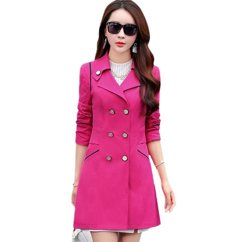 Women's Trench Coats Spring Autumn Windbreaker Coat Women Loose Size Underwear Fashion Double-breasted Tops Casual Style 989Women's, Light pink
Women's Trench Coats Spring Autumn Windbreaker Coat Women Loose Size Underwear Fashion Double-breasted Tops Casual Style 989Women's, Light pink