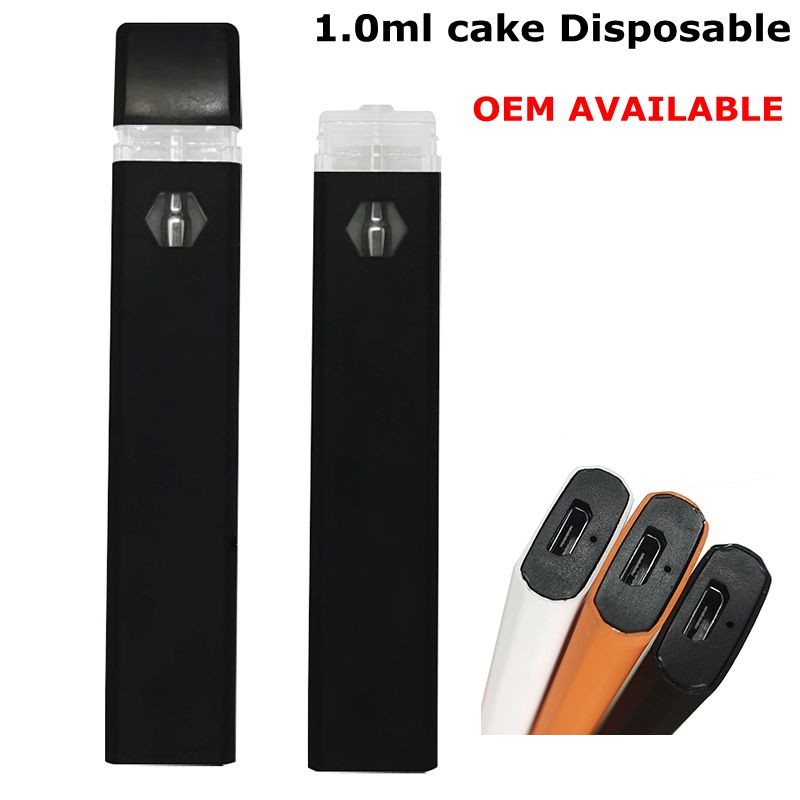 1.0ml Cake XL Disposable Vape Pen cigarettes 280mah Rechargeable Battery Updated Ceramic Pods Thick Oil Devices Vaporizer Pens Manufacturer
1.0ml Cake XL Disposable Vape Pen cigarettes 280mah Rechargeable Battery Updated Ceramic Pods Thick Oil Devices Vaporizer Pens Manufacturer