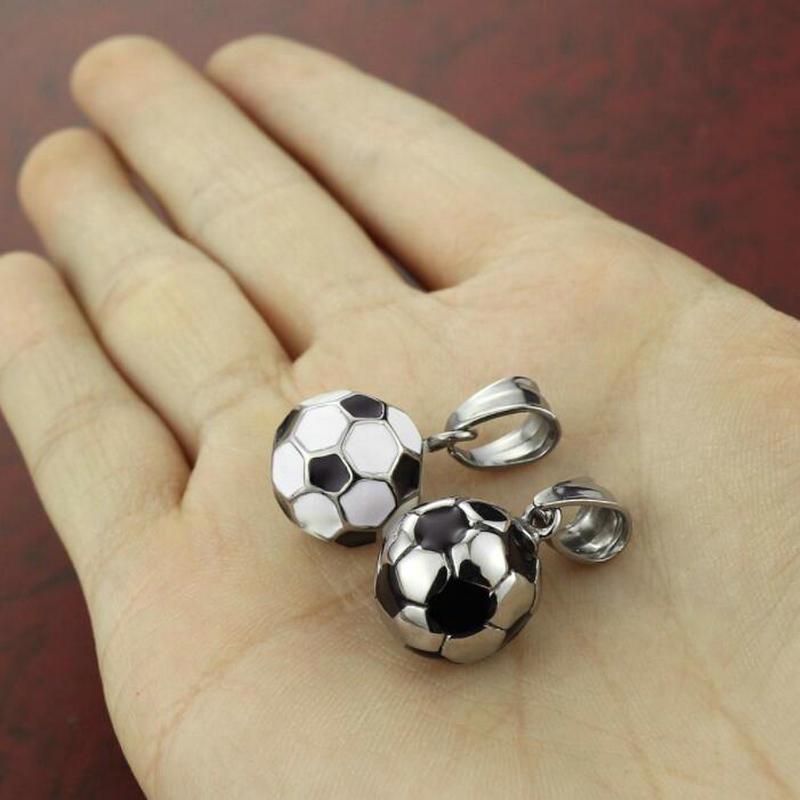 Pendant Necklaces Stainless Steel Football Fan Jewelry Sports Personality Fashion PendantPendant
Pendant Necklaces Stainless Steel Football Fan Jewelry Sports Personality Fashion PendantPendant