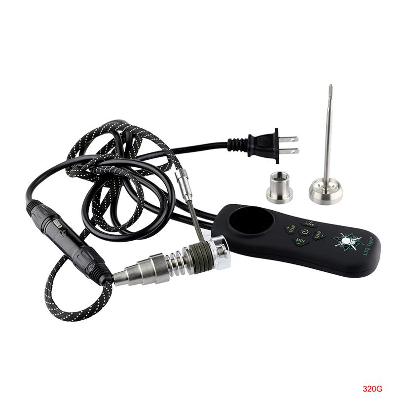 Original LTQ Vapor IE-Nail Temp Control Portable ENail Kit with Dry Herb/Titanium/Quartz Coil 100W Wax Oil E Nail Fit Dab Rig Glas288H
Original LTQ Vapor IE-Nail Temp Control Portable ENail Kit with Dry Herb/Titanium/Quartz Coil 100W Wax Oil E Nail Fit Dab Rig Glas288H
