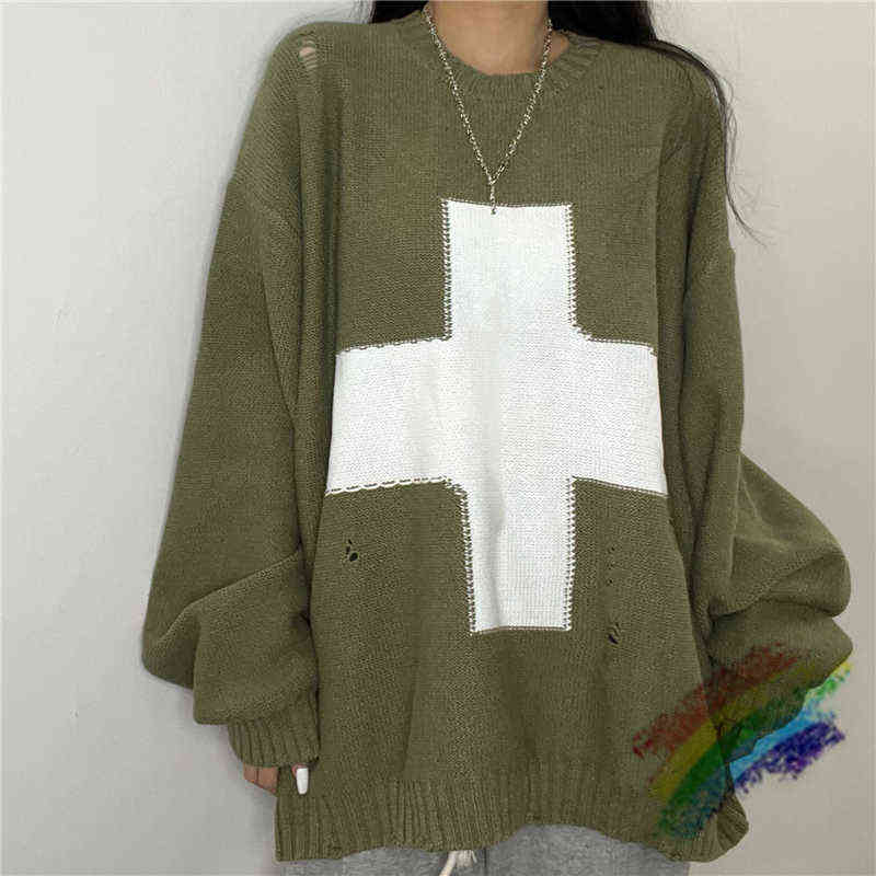 Capital Sweater Men Women High Quality Cross Capital Sweaters Sleeve Knit Sweatshirts T220721
Capital Sweater Men Women High Quality Cross Capital Sweaters Sleeve Knit Sweatshirts T220721