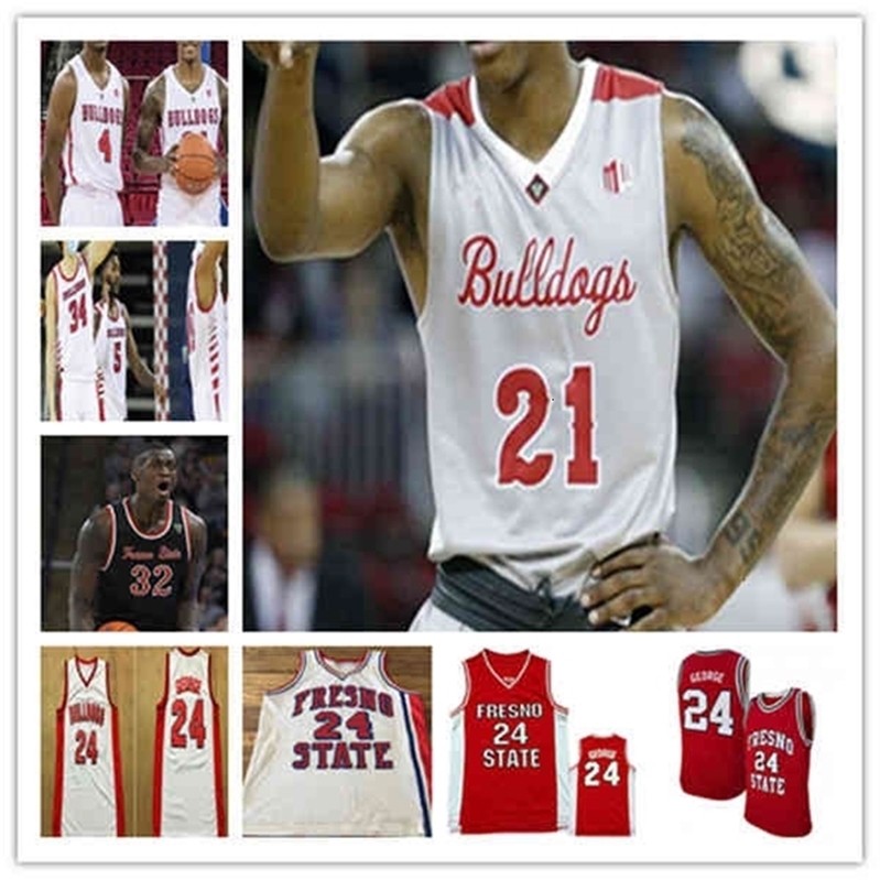 XflspCustom Basketball Fresno State Colleges Jersey George Orlando Robinson Deon Stroud Isaiah Hill Junior Ballard Campbell Gray, Red
XflspCustom Basketball Fresno State Colleges Jersey George Orlando Robinson Deon Stroud Isaiah Hill Junior Ballard Campbell Gray, Red