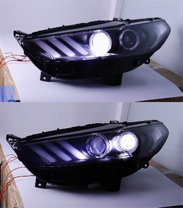Head Lamp For Ford Focus LED Headlight 20 15-20 18 Car Running Light High Beam Headlights Angel Eye Front Lights
