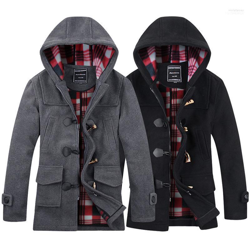 Men's Wool & Blends 2022 Winter High Quality Woolen Horn Button Coats Casual Overcoat Fashion Coat Men Windbreaker Jacket Peacoat For Man1 V, Gray
Men's Wool & Blends 2022 Winter High Quality Woolen Horn Button Coats Casual Overcoat Fashion Coat Men Windbreaker Jacket Peacoat For Man1 V, Gray