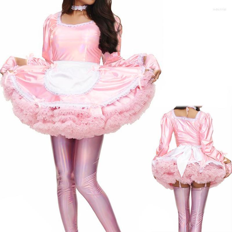 Casual Dresses Sissy Sweet Classic Lolita Dress Fancy Apron Maid Laser Puff Long Sleeve Shiny Costume With Gloves And Neckwear -7XLCasual, White
Casual Dresses Sissy Sweet Classic Lolita Dress Fancy Apron Maid Laser Puff Long Sleeve Shiny Costume With Gloves And Neckwear -7XLCasual, White