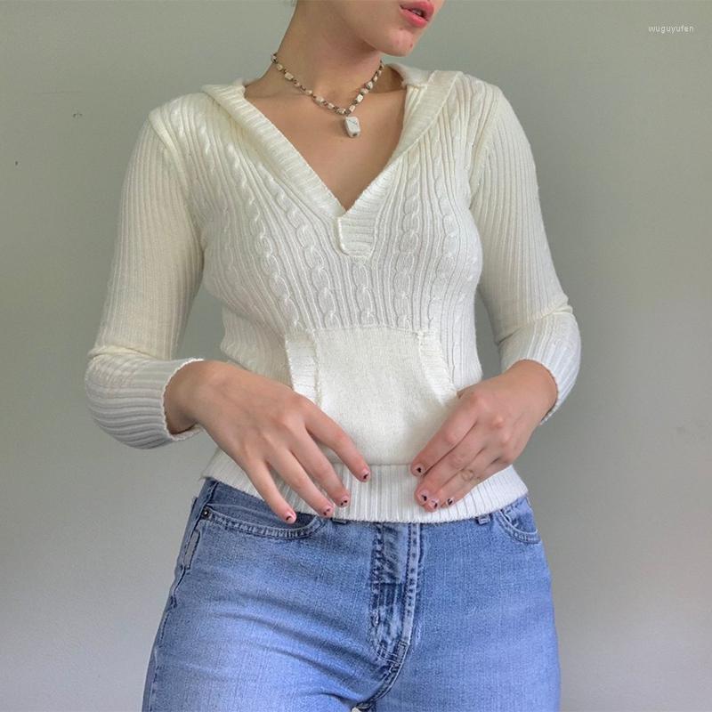 Women' Sweaters Y2k Kawaii Hooded Pockets Jumpers Vintage Long Sleeve Preppy Style Casual Basic Knitwear Harajuku Retro Women Clothes, Brown
Women' Sweaters Y2k Kawaii Hooded Pockets Jumpers Vintage Long Sleeve Preppy Style Casual Basic Knitwear Harajuku Retro Women Clothes, Brown