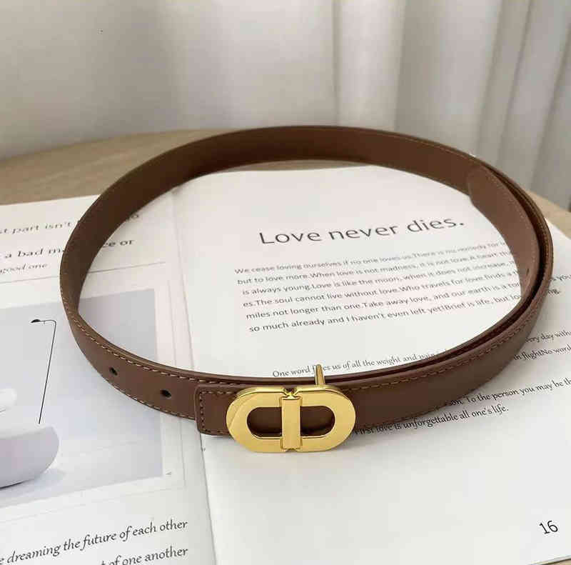 Belts Dahonghong's same letter belt CD metal button decoration fashion simple cowhide Jeans Belt women O645, Black
Belts Dahonghong's same letter belt CD metal button decoration fashion simple cowhide Jeans Belt women O645, Black