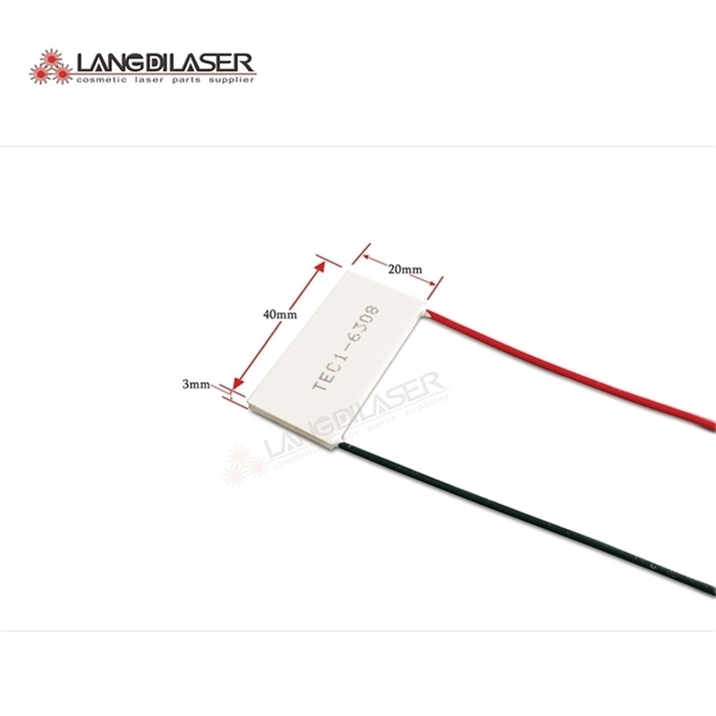 Peltier cooling plate code TEC16308 for IPL laser beauty machine handpiece size 40 20 30mm 210608
Peltier cooling plate code TEC16308 for IPL laser beauty machine handpiece size 40 20 30mm 210608