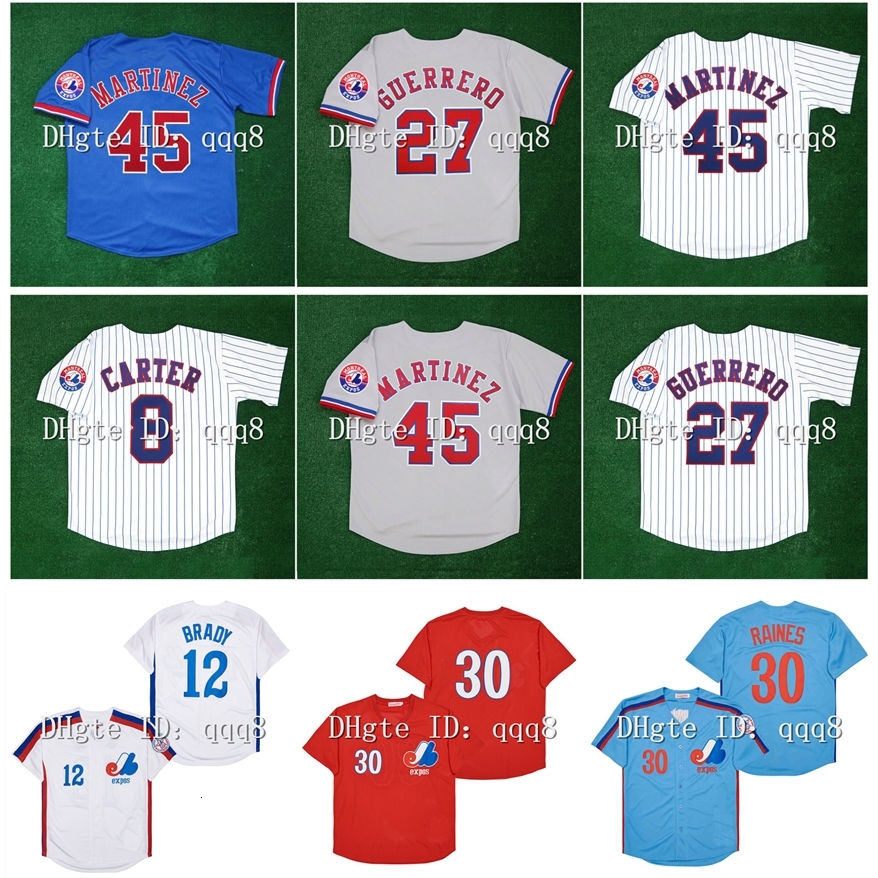 Nik1 Vintage Montreal Expos Jersey VLADIMIR GUERRERO GARY CARTER CLIFF FLOYD JOSE CANSECO PEDRO MARTINEZ TIM RAINES PETE ROSE Retro Baseball, Mesh without name
Nik1 Vintage Montreal Expos Jersey VLADIMIR GUERRERO GARY CARTER CLIFF FLOYD JOSE CANSECO PEDRO MARTINEZ TIM RAINES PETE ROSE Retro Baseball, Mesh without name