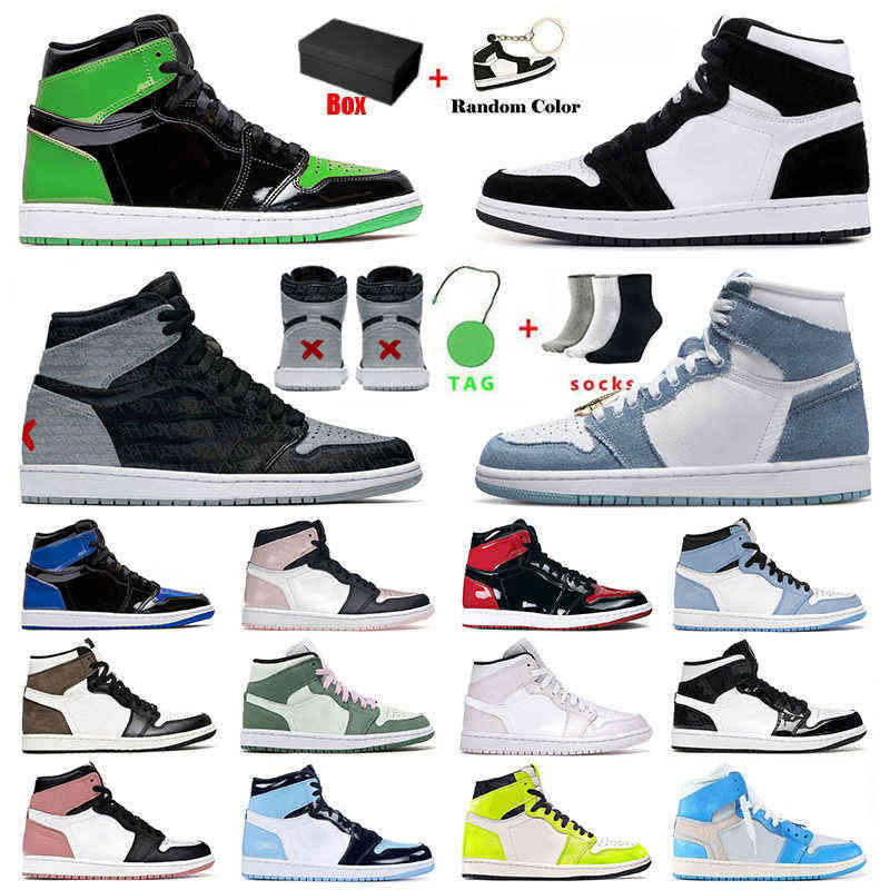 Jumpman 1 1s Basketball Shoes Men Women Denim Patent Banned Airn High University Blue Heritage Og Mid Carbon Fiber Dutch Green Designer 1WEC
Jumpman 1 1s Basketball Shoes Men Women Denim Patent Banned Airn High University Blue Heritage Og Mid Carbon Fiber Dutch Green Designer 1WEC