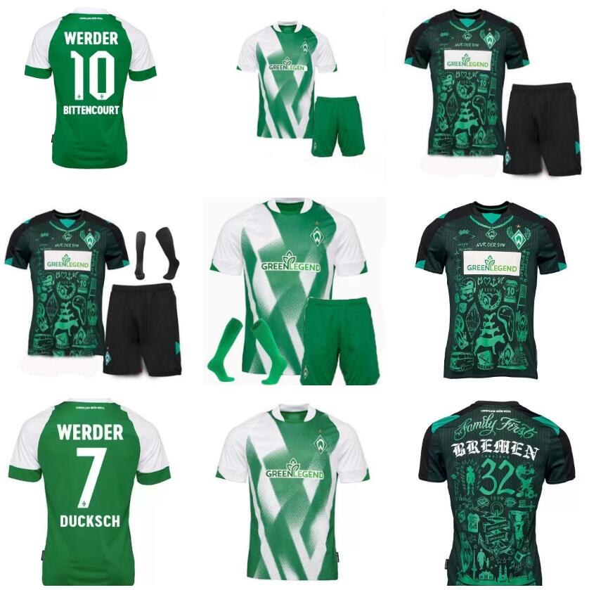 21 22 23 Werder Bremen special soccer jerseys 2022 2023 How Deep is Your Love DUCKSCH BITTENCOURT FRIEDL VELJKOVIC SCHMID AGU JERSEY FOOTBALL men kids set
21 22 23 Werder Bremen special soccer jerseys 2022 2023 How Deep is Your Love DUCKSCH BITTENCOURT FRIEDL VELJKOVIC SCHMID AGU JERSEY FOOTBALL men kids set