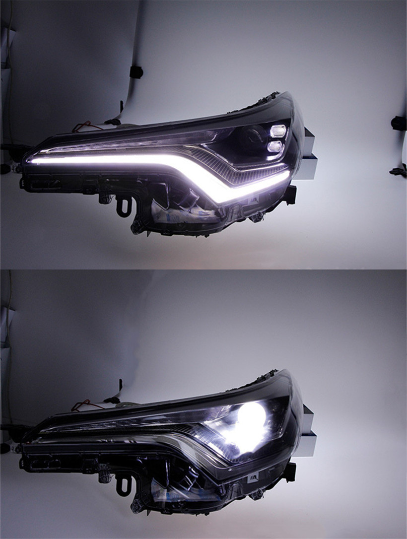 Car Lighting Accessories For Toyota CHR 20 16-20 19 CH-R Car Headlight LED Driving Light High Beam Head Lights