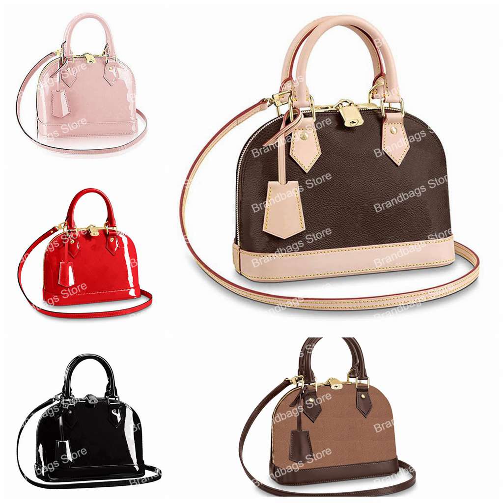 Shoulder Bags Designer Luxury Top Quality Alma BB Cross body bags Fashion Women Chain Messenger Bag Leather Handbags Shell Ladies Crossbody, Random card holder
Shoulder Bags Designer Luxury Top Quality Alma BB Cross body bags Fashion Women Chain Messenger Bag Leather Handbags Shell Ladies Crossbody, Random card holder