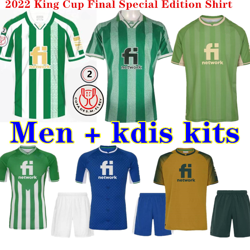 2022 REAL Betis King Cup Final Special Edition soccer Jerseys 21 22 JOAQUIN CANALES FEKIR Camiseta de fútbol home away football Jersey shirts, 21/22 home
2022 REAL Betis King Cup Final Special Edition soccer Jerseys 21 22 JOAQUIN CANALES FEKIR Camiseta de fútbol home away football Jersey shirts, 21/22 home