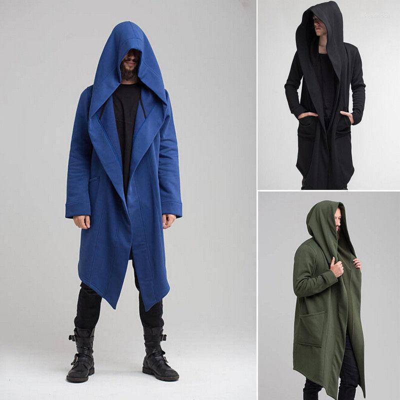 Men's Trench Coats 2022 Fashion Long Windbreaker Autumn Winter Unisex Solid Color Casual Warm Hooded Wild Handsome Chic Gothic Coat Kend22, Black
Men's Trench Coats 2022 Fashion Long Windbreaker Autumn Winter Unisex Solid Color Casual Warm Hooded Wild Handsome Chic Gothic Coat Kend22, Black