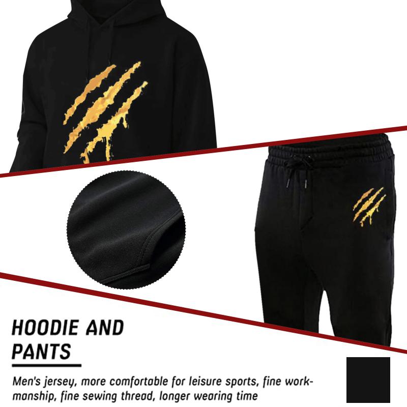 Men's Tracksuits Men Personalized Print Tight Hooded Long Sleeve Sweatshirt And Trousers Set Comfy High Quality Daily Sets Ropa Hombre In St, Gray
Men's Tracksuits Men Personalized Print Tight Hooded Long Sleeve Sweatshirt And Trousers Set Comfy High Quality Daily Sets Ropa Hombre In St, Gray