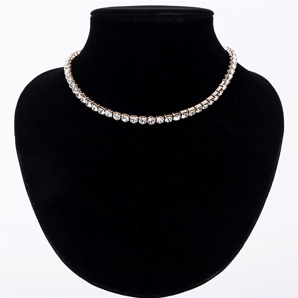 New Women Tennis Crystal Rhinestone Collar Necklace sliver Plated Chain Necklaces & Pendants for girl Wedding Birthday Jewelry gif302p
New Women Tennis Crystal Rhinestone Collar Necklace sliver Plated Chain Necklaces & Pendants for girl Wedding Birthday Jewelry gif302p