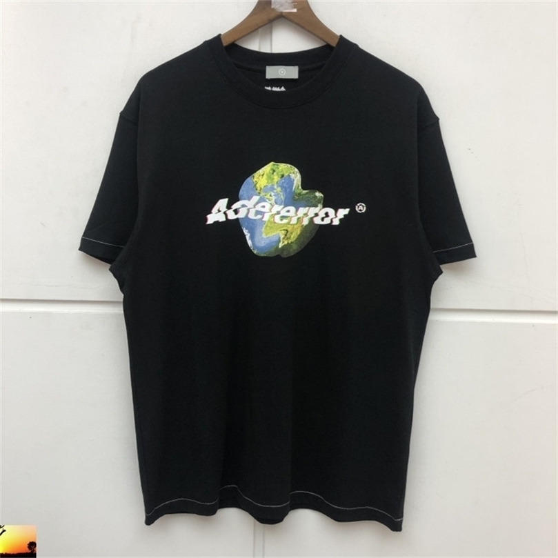 Ader Error T-shirt Men Women Adererror earth T Shirt drop 210420