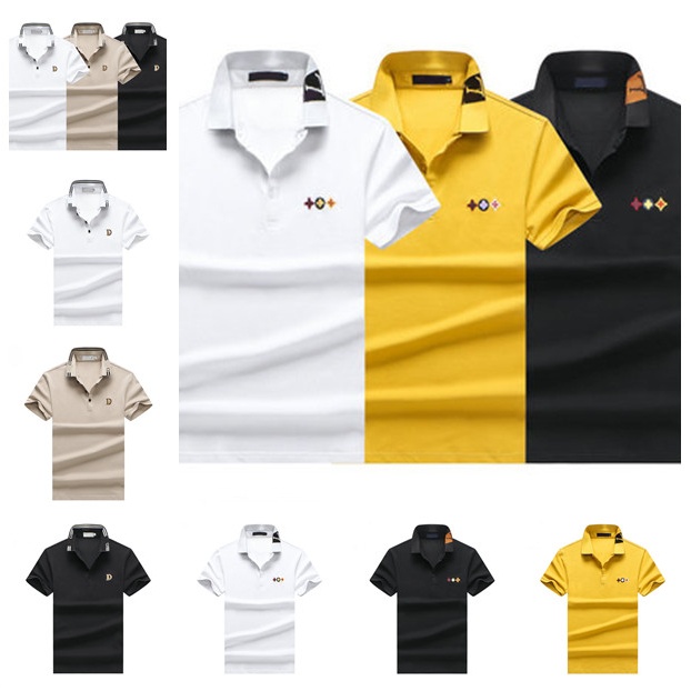 Men's Women Polos French brand Crocodile man polo shirt Summer business leisure 100%cotton loose half sleeve embroidered lapel Paul men short sleeve T-shirt M-3XL#09, 47
Men's Women Polos French brand Crocodile man polo shirt Summer business leisure 100%cotton loose half sleeve embroidered lapel Paul men short sleeve T-shirt M-3XL#09, 47