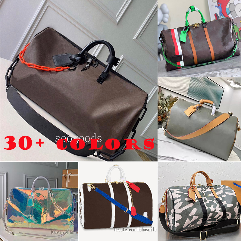 Top KeePall 50 45 Large Capacity Travel Duffel Bag Women Handbags Colored drawing Fashion Letter Duffle Bag Canvas Leather Single Shoulder Bags Lady Tote Style, Customize
Top KeePall 50 45 Large Capacity Travel Duffel Bag Women Handbags Colored drawing Fashion Letter Duffle Bag Canvas Leather Single Shoulder Bags Lady Tote Style, Customize