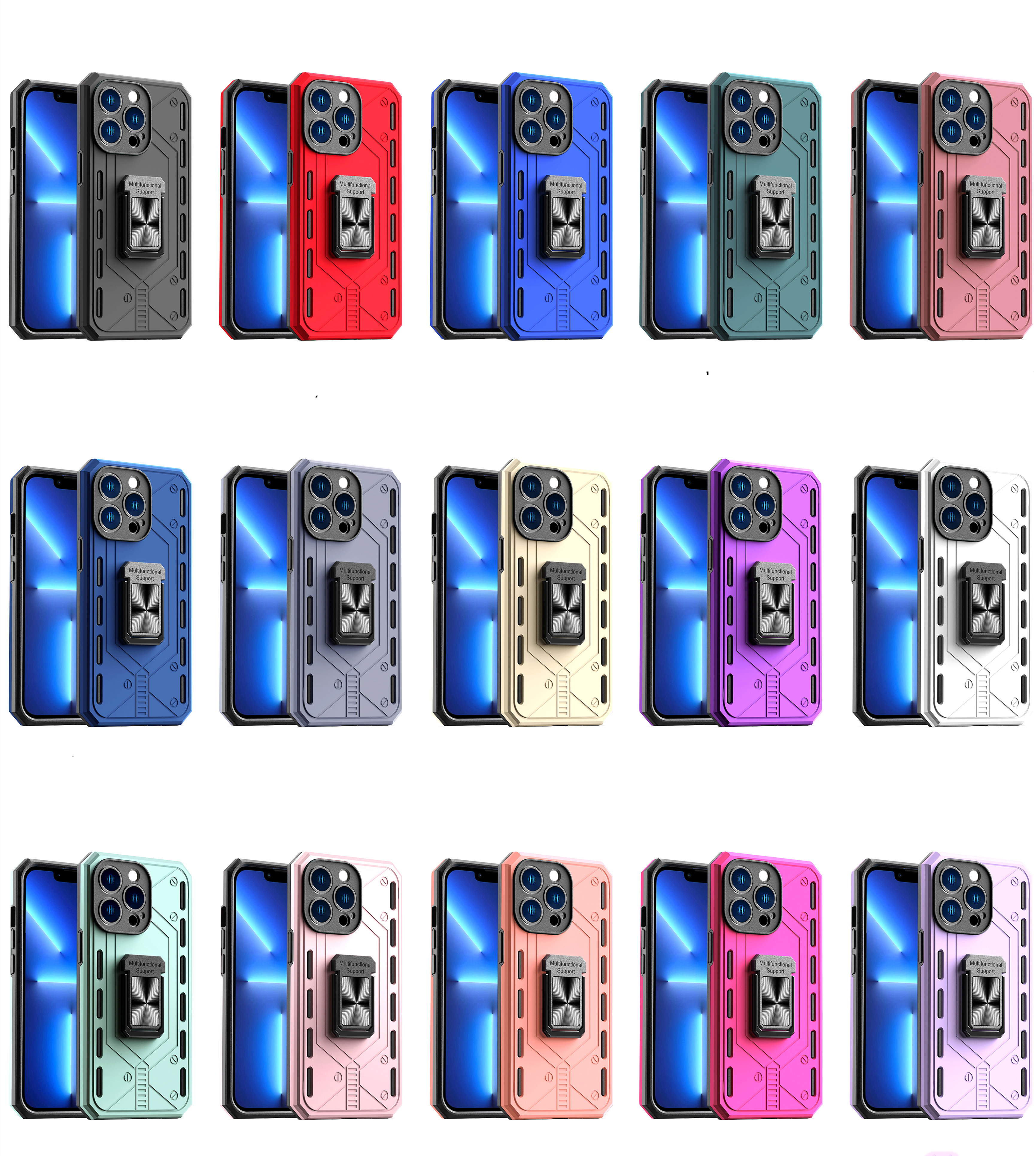 Hybrid Armor Heavy Duty Bracket Phone Cases For iPhone 13 Pro Max SE 2022 11 12 XS XR 7 8 Plus Shockproof Magnetic Kickstand Cellphone Cover D1, Message color
Hybrid Armor Heavy Duty Bracket Phone Cases For iPhone 13 Pro Max SE 2022 11 12 XS XR 7 8 Plus Shockproof Magnetic Kickstand Cellphone Cover D1, Message color