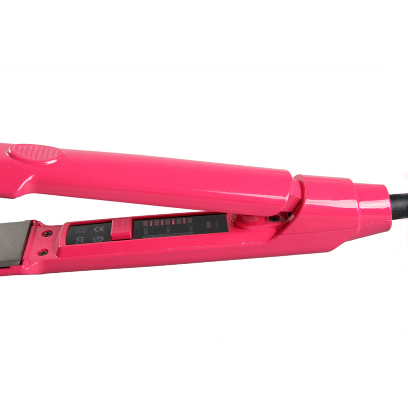 Professional Styling Hair tools Black Wide Flat Iron 450 Degree 220623