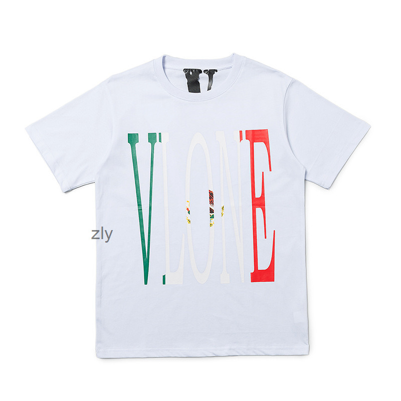 mens t-shirts vlones new letter Mexican flag large V loose round neck Unisex short sleeve, White
mens t-shirts vlones new letter Mexican flag large V loose round neck Unisex short sleeve, White