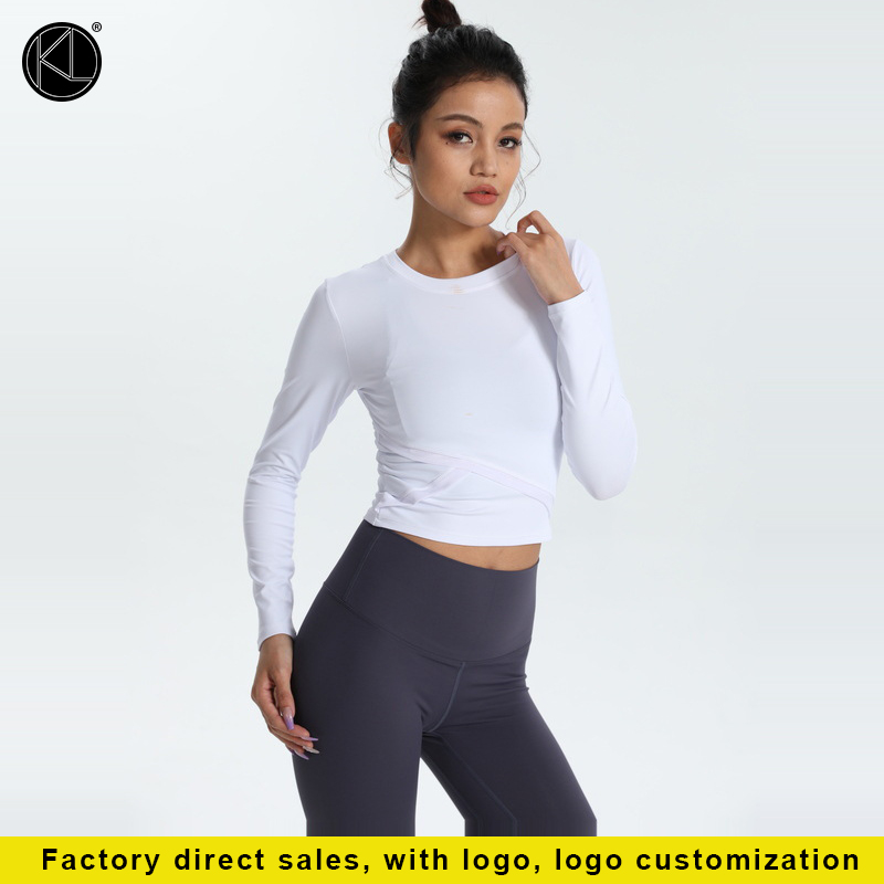 KALAYOGA Women Sports Yoga Tops T-shirts Slim Fitted Long Sleeve Fitness Clothes Exercise Training Top Girl New Fashion Pink Blue White Black Workout Running Tops
KALAYOGA Women Sports Yoga Tops T-shirts Slim Fitted Long Sleeve Fitness Clothes Exercise Training Top Girl New Fashion Pink Blue White Black Workout Running Tops