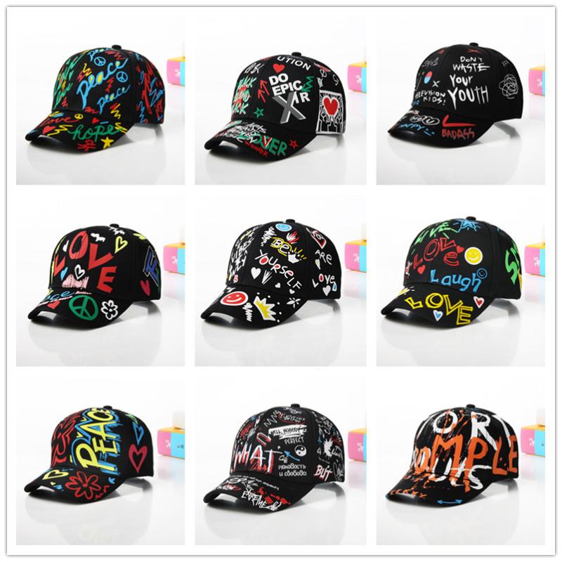 Ball Caps Fashion Cotton Graffiti Boy Girl Baseball Children Printed Snapback Hat Kids Hip Hop Cap SellBall, 40
Ball Caps Fashion Cotton Graffiti Boy Girl Baseball Children Printed Snapback Hat Kids Hip Hop Cap SellBall, 40