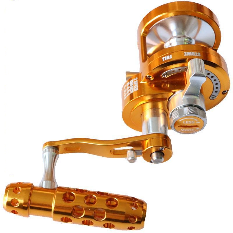 WOEN all metal deep sea Drum Trolling Reels SY70/90 two-speed ratio fishing boat reel
WOEN all metal deep sea Drum Trolling Reels SY70/90 two-speed ratio fishing boat reel
