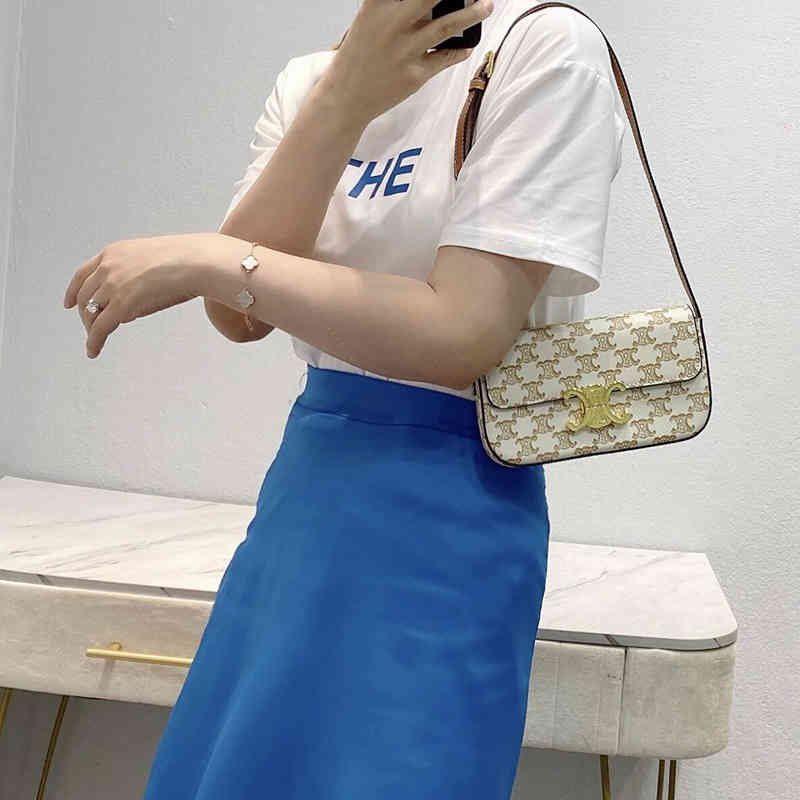 Direct Sales of New Luxury Brand Bags Wholesale Armpit Women's 2022 High-grade Texture Cross Single Shoulder Method Is Fashionable and, White
Direct Sales of New Luxury Brand Bags Wholesale Armpit Women's 2022 High-grade Texture Cross Single Shoulder Method Is Fashionable and, White