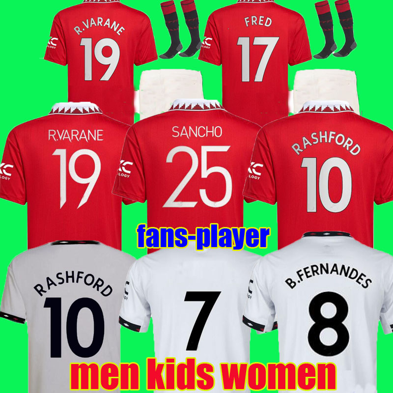 22 23 SANCHO soccer jerseys PLAYER #7 Fans Player version BRUNO WOMEN MANS UTDS FERNANDES RASHFORD GREENWOOD football TOP shirt 2022 2023 kids kit set LONG SLEEVE S-4XL, 2020 home kids
22 23 SANCHO soccer jerseys PLAYER #7 Fans Player version BRUNO WOMEN MANS UTDS FERNANDES RASHFORD GREENWOOD football TOP shirt 2022 2023 kids kit set LONG SLEEVE S-4XL, 2020 home kids