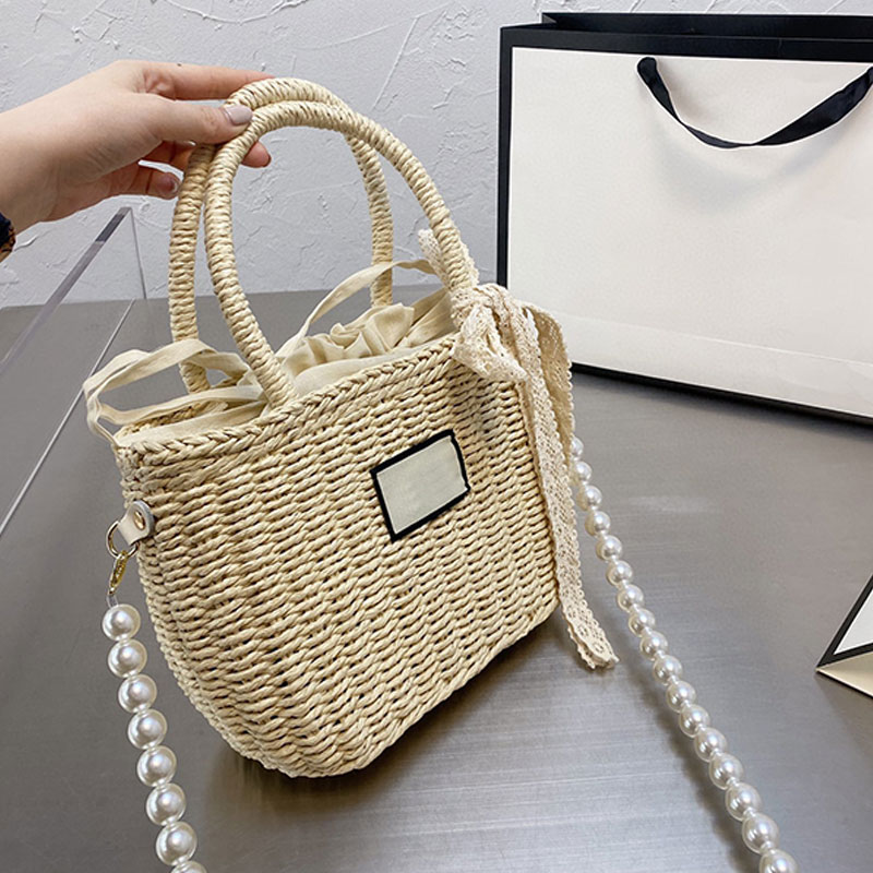 Plain Straw Bag Pearl Chains Bag Cross Body Bags Letter Hollow Out Bow Crochet String Excellent Quality Fashion Women Handbags Detachable Beads Chain Shoulder Strap, Cream
Plain Straw Bag Pearl Chains Bag Cross Body Bags Letter Hollow Out Bow Crochet String Excellent Quality Fashion Women Handbags Detachable Beads Chain Shoulder Strap, Cream