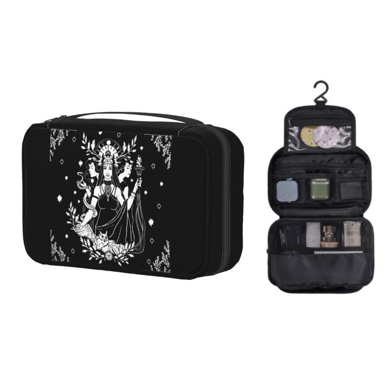 Cosmetic Bags & Cases Hanging Travel Hekate Triple Goddess Toiletry Bag Portable Goth Occult Halloween Witch Makeup Storage Dopp Kit BoxCosm, 21
Cosmetic Bags & Cases Hanging Travel Hekate Triple Goddess Toiletry Bag Portable Goth Occult Halloween Witch Makeup Storage Dopp Kit BoxCosm, 21