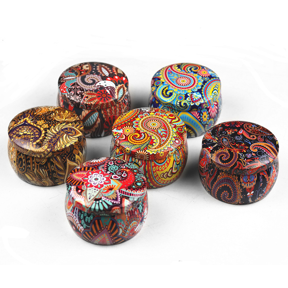 Candy Jars DIY Candle Tin Cans Making Kit Holder Cup Case For Dry Storage Spices Festive Party Supplies And Sweets