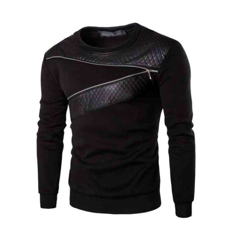 Zipper Style T Shirt Men Leather Patchwork Men 'S T -Shirt Plus Size -5xl Top Tees Mens Hip Hop Clothing Designer, Black
Zipper Style T Shirt Men Leather Patchwork Men 'S T -Shirt Plus Size -5xl Top Tees Mens Hip Hop Clothing Designer, Black