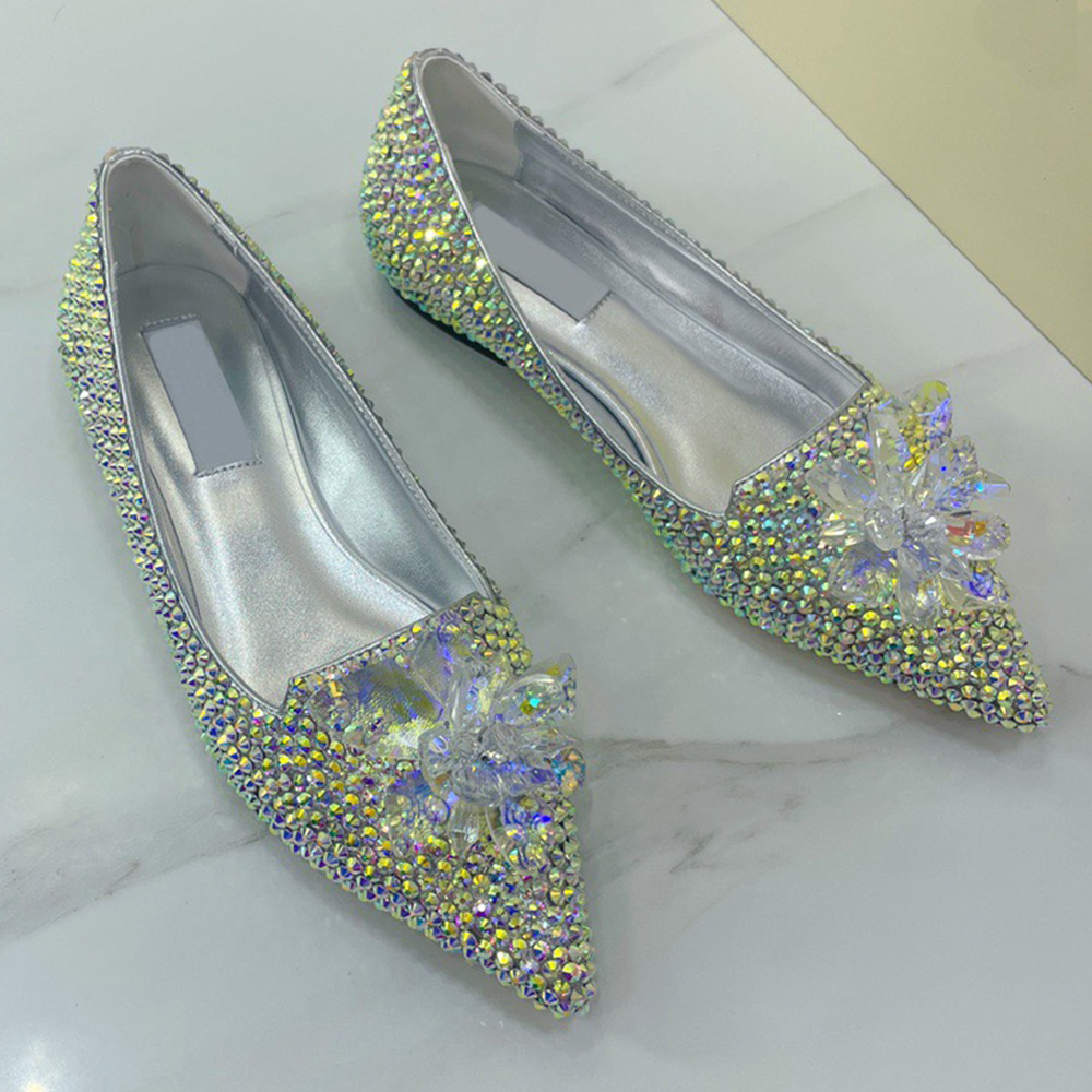 Popular Famous Designer Flat Shoes Dress Shoes Multicolored Diamonds Embellish the Upper to Highlight Beauty Exquisite and Elegant Noble single shoe, Shipping supplement
Popular Famous Designer Flat Shoes Dress Shoes Multicolored Diamonds Embellish the Upper to Highlight Beauty Exquisite and Elegant Noble single shoe, Shipping supplement