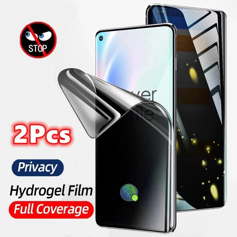 

1-2Pc Anti Spy Hydrogel Film for Samsung S21 S20 S22 Note 20 Ultra Note10 9 S10 Plus Fe S9 S8 Privacy Screen Protector