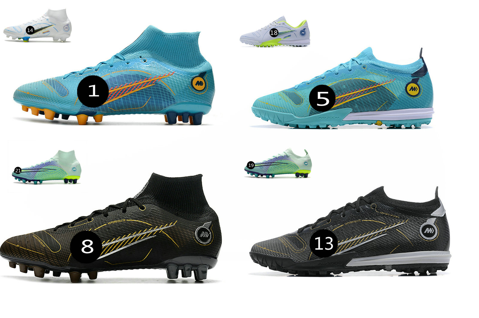 2022 new boots Mercurial Superfly VIII Elite FG Dream Speed men football shoes 14th generation high-top knitted waterproof layer AG nail mens soccer shoe, 16
2022 new boots Mercurial Superfly VIII Elite FG Dream Speed men football shoes 14th generation high-top knitted waterproof layer AG nail mens soccer shoe, 16