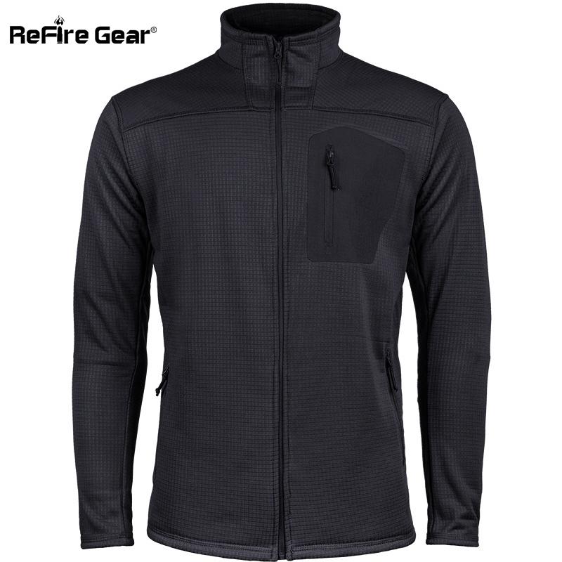Men's Jackets ReFire Gear Spring Winter Tactical Fleece Military Coat Thermal Soft Shell Training Mens Windproof Warm, Black;brown
Men's Jackets ReFire Gear Spring Winter Tactical Fleece Military Coat Thermal Soft Shell Training Mens Windproof Warm, Black;brown