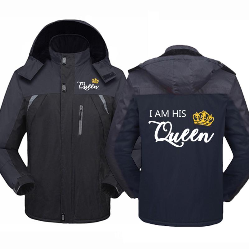 Men's Hoodies & Sweatshirts 2022 Men Her King His Queen Lover Hooded Couple Coats Male Outdoor Outwears Windbreaker Windproof Winter Jacket
Men's Hoodies & Sweatshirts 2022 Men Her King His Queen Lover Hooded Couple Coats Male Outdoor Outwears Windbreaker Windproof Winter Jacket